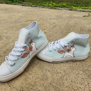 Women's unicorn hightops